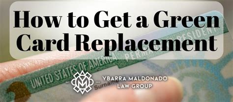 cost of green card replacement.